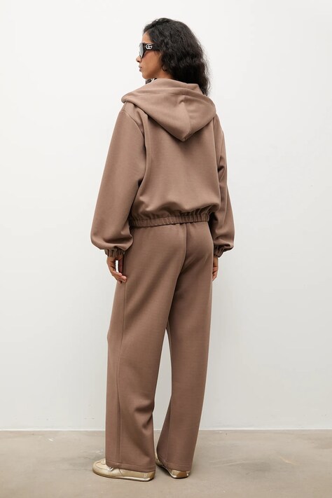 Спортивний костюм Answear.LAB — WS26-DKD016, коричневий — фото 4
