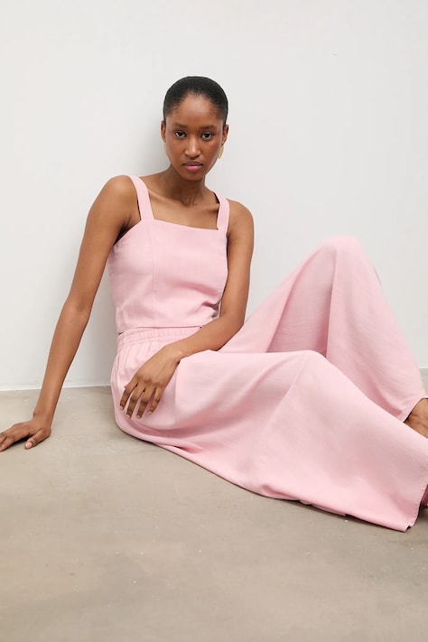 Answear.LAB komplet damski kolor różowy