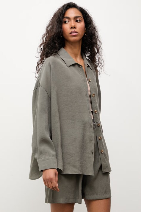 Answear.LAB komplet damski z modalem zielony