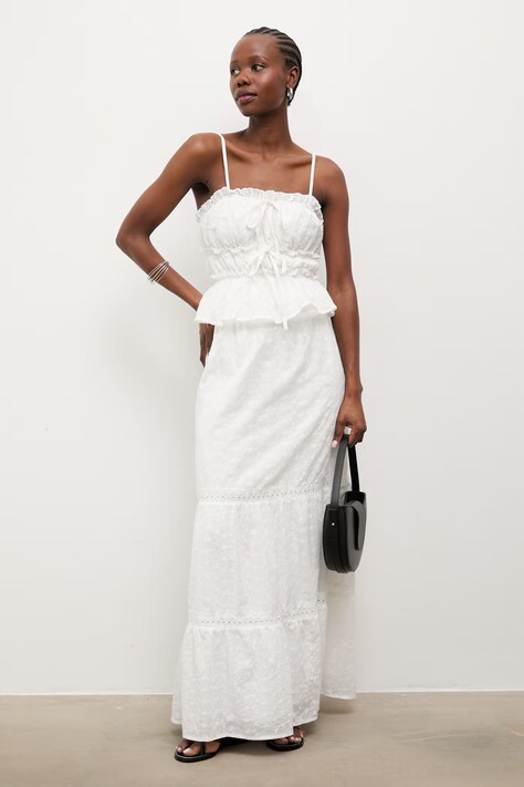 Answear.LAB komplet damski bawełniany biały