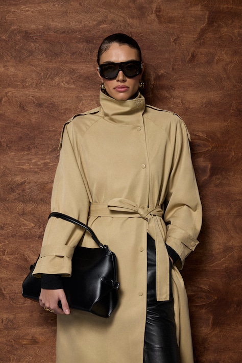 Μπουφάν Answear.LAB χρώμα: μπεζ