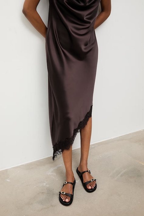 Answear.LAB ciabatte slide in pelle donna colore nero