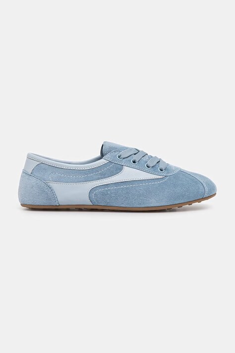 Замшеві кросівки Answear.LAB POWDER BLUE — WS26-OBD009, блакитний — фото 5