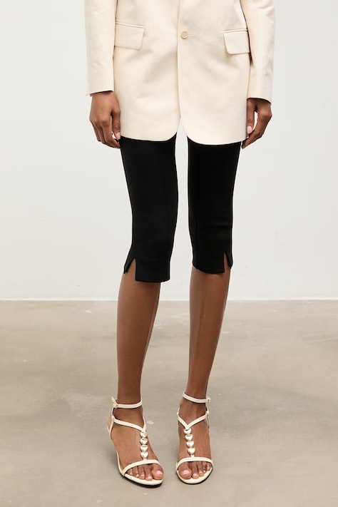 Answear.LAB sandale de piele Unscripted Collection culoarea bej