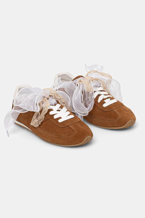 Answear.LAB sneakers in camoscio AURA SOFT colore marrone