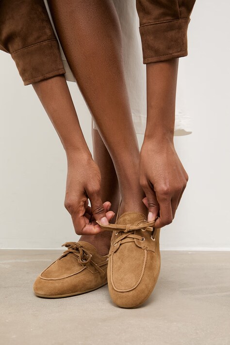 Answear.LAB mocassini in camoscio donna colore marrone