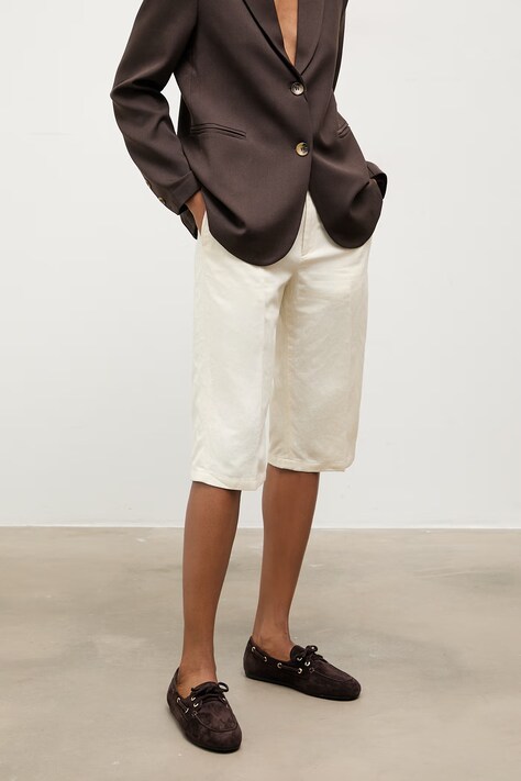 Answear.LAB mocassini in camoscio donna colore marrone