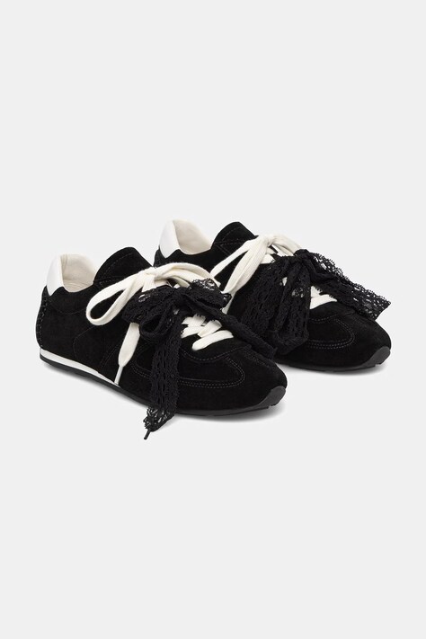 Answear.LAB sneakersy skórzane czarne