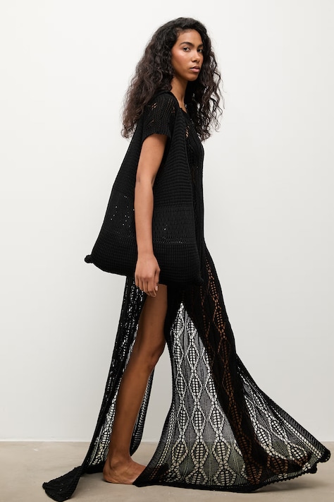 Answear.LAB sukienka plażowa damska czarna