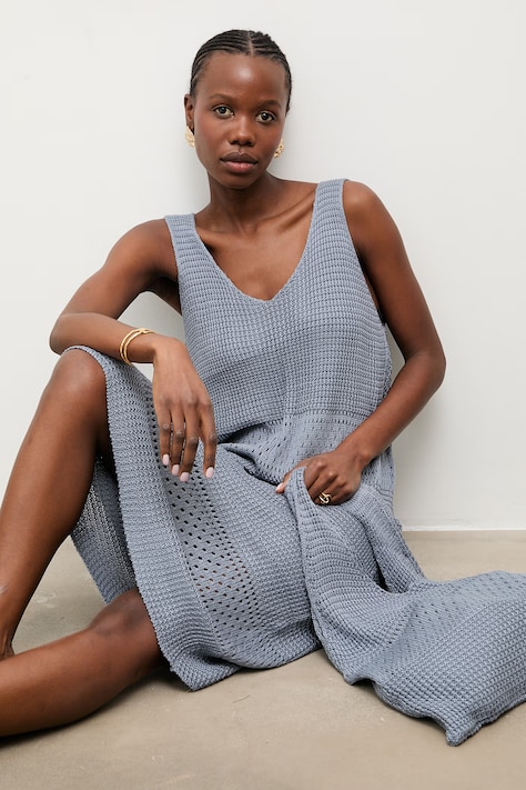 Answear.LAB rochie de plajă pentru femei violet