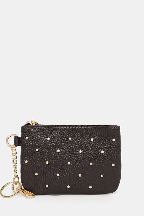 Answear.LAB portfel skórzany damski kolor brązowy