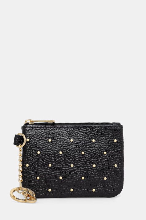 Kožená peňaženka Answear.LAB čierna farba