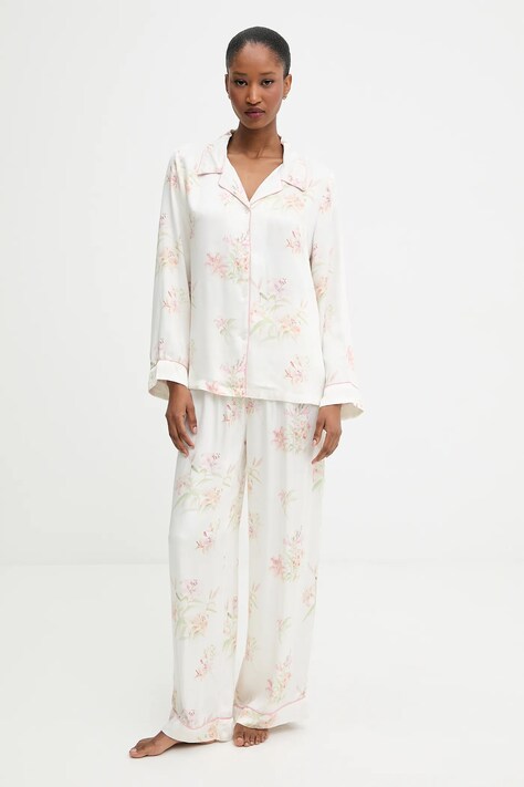 Answear.LAB piżama damska kolor beżowy