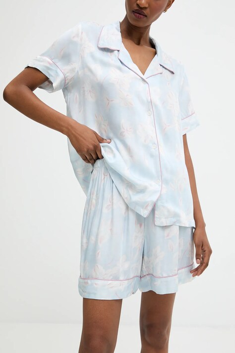 Answear.LAB piżama damska kolor niebieski