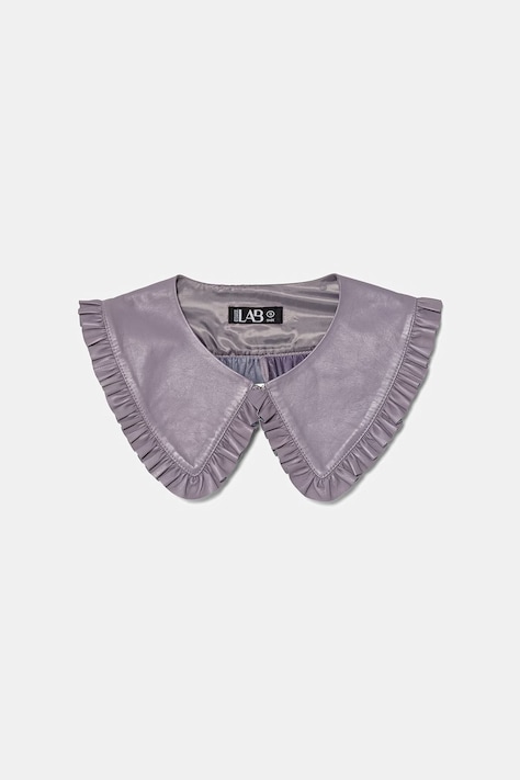 Answear.LAB Kołnierzyk ozdobny damski skórzany ARIN fioletowy