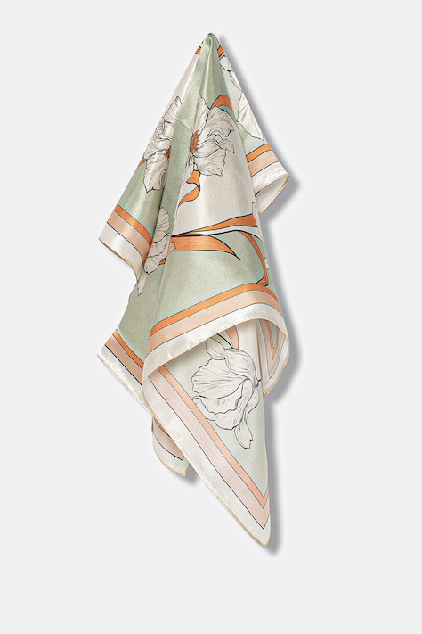 Answear.LAB foulard in seta donna colore verde