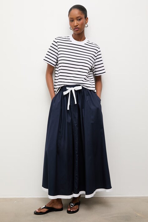 Answear.LAB gonna in cotone colore blu navy