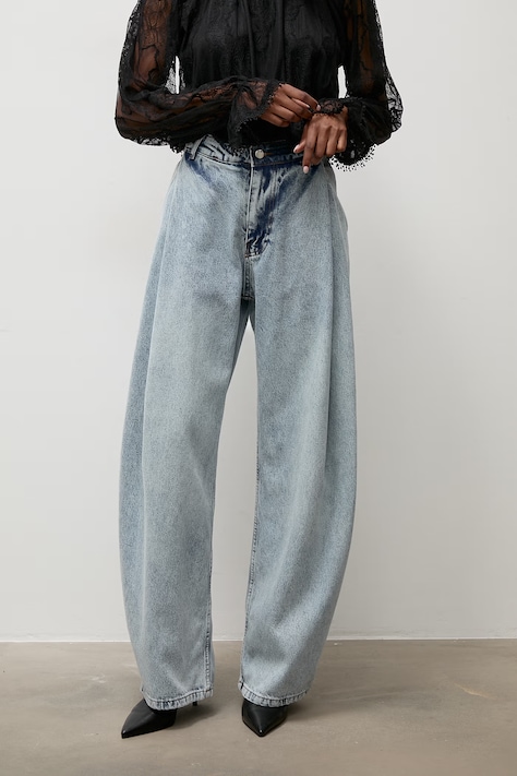 Answear.LAB wide leg da donna blu