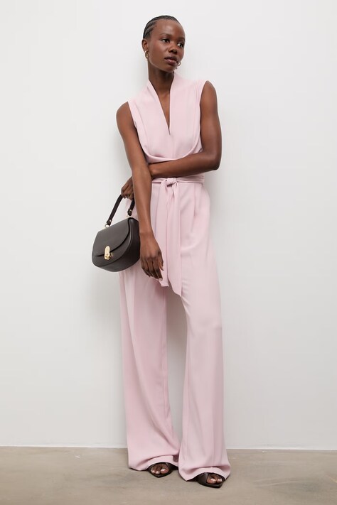 Answear.LAB kombinezon damski różowy