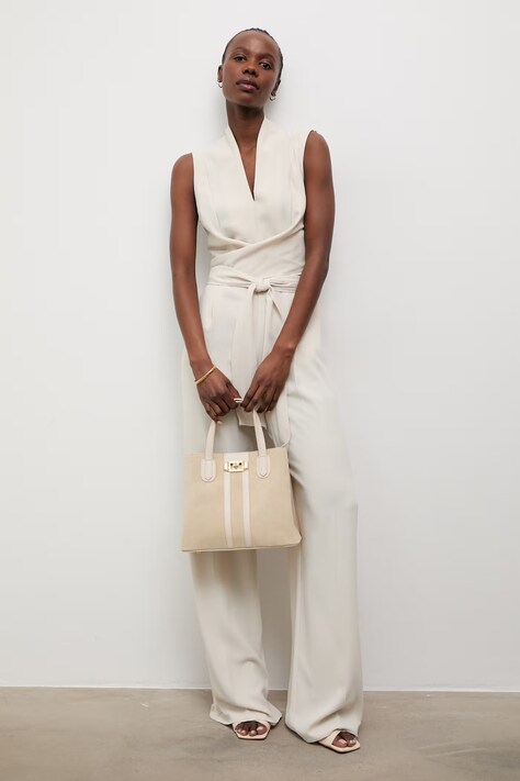 Answear.LAB kombinezony damskie beżowe