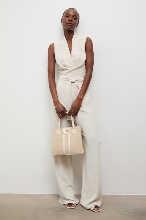 Answear.LAB kombinezony damskie beżowe