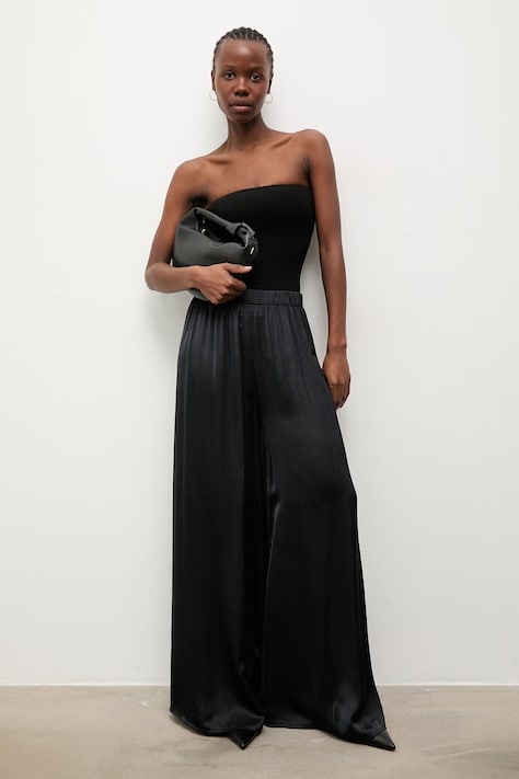 Answear.LAB spodnie damskie czarne high waist