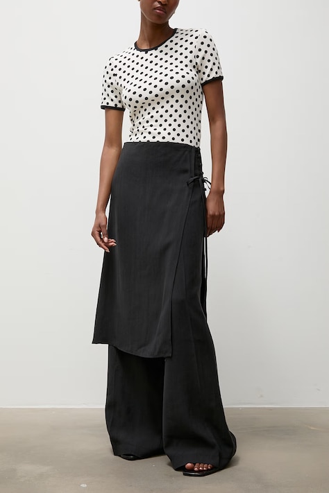 Answear.LAB spodnie damskie czarne high waist