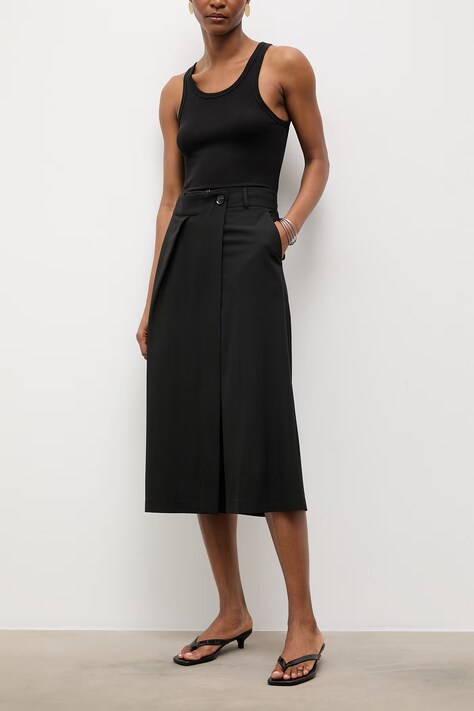 Answear.LAB spodnie damskie czarne high waist