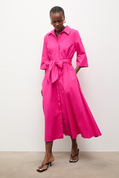 Answear.LAB vestito in cotone rosa liscio