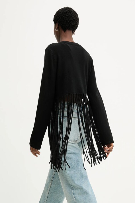 Answear.LAB sweter damski kolor czarny lekki