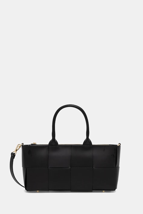 Answear.LAB torebka skórzana kolor czarny