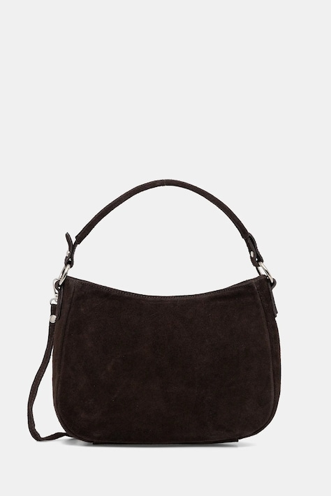 Answear.LAB torebka zamszowa kolor brązowy