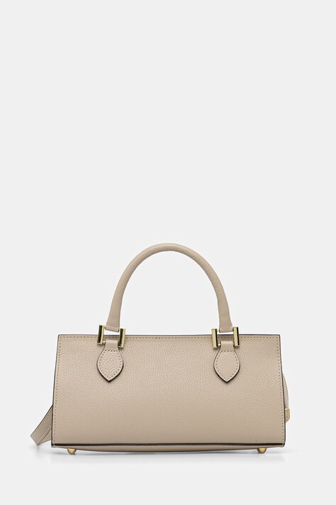 Answear.LAB torebka crossbody damska skórzana beżowa