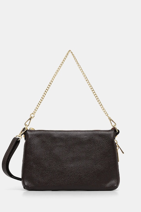 Answear.LAB torebka skórzana kolor brązowy