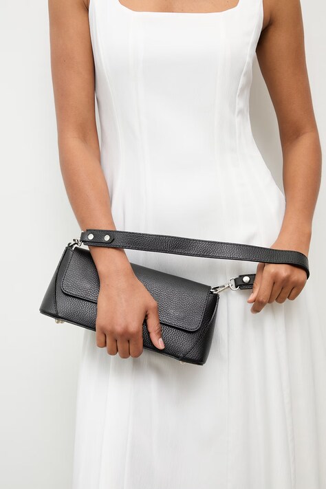 Kožna torba Answear.LAB boja: crna