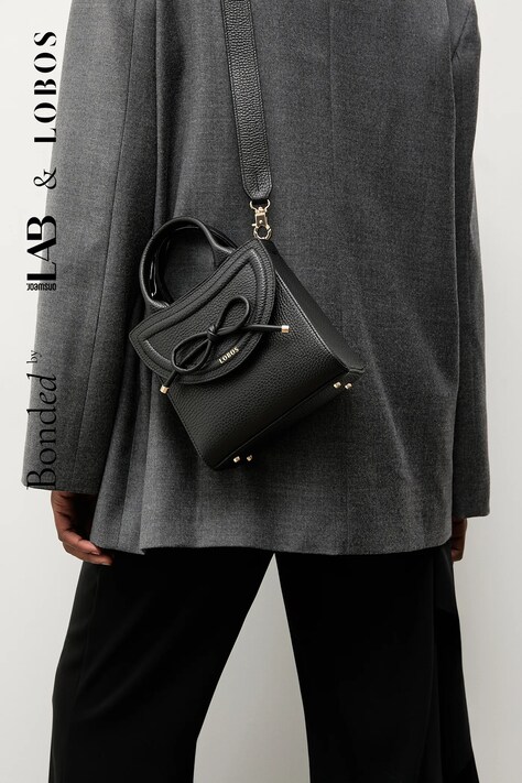 Bonded by Answear.LAB & LOBOS torebka skórzana kolor czarny