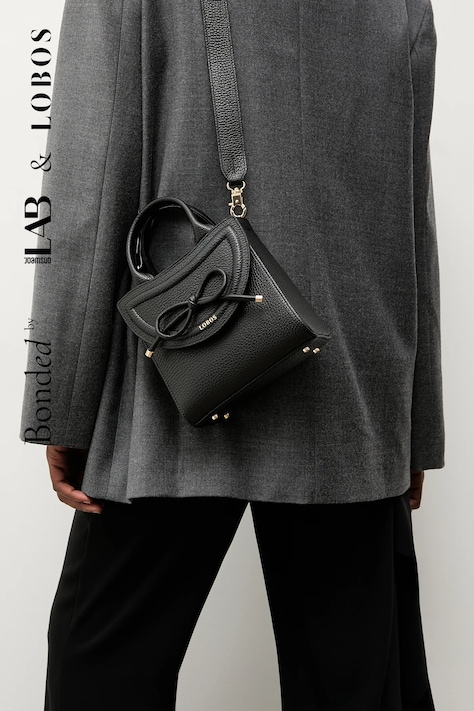 Bonded by Answear.LAB & LOBOS torebka skórzana kolor czarny