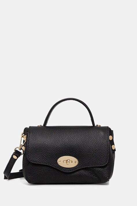 Answear.LAB torebka skórzana kolor czarny