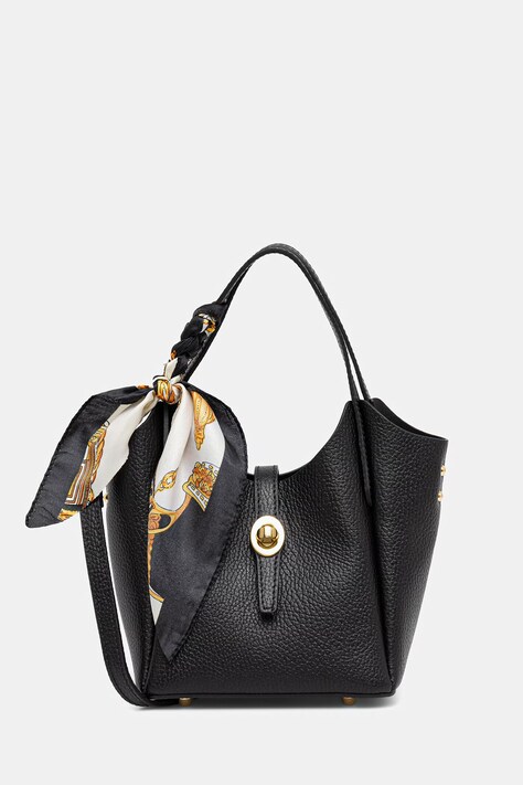 Answear.LAB torebka skórzana kolor czarny