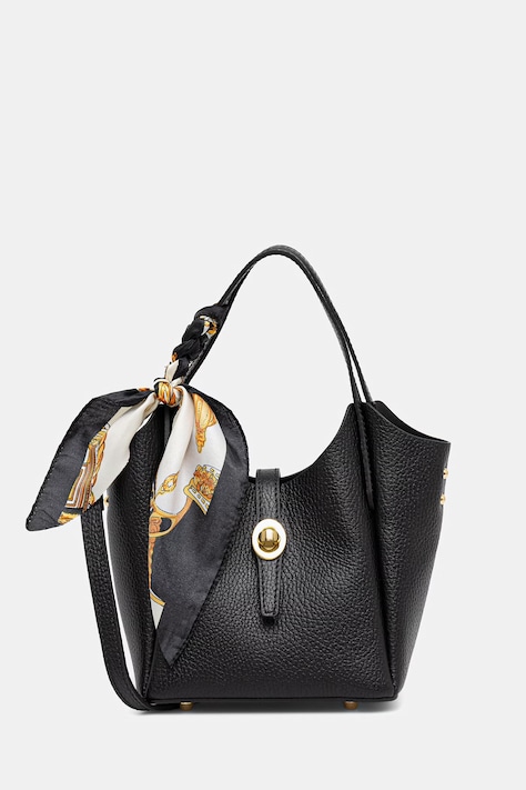 Answear.LAB torebka skórzana kolor czarny