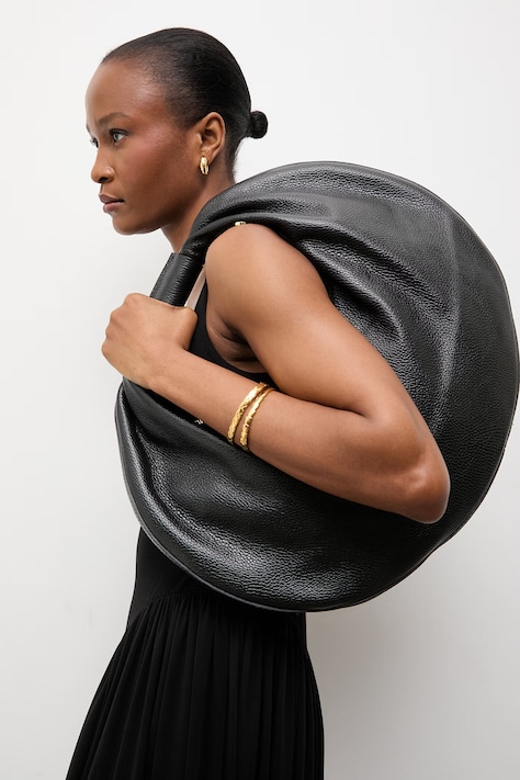 Answear.LAB torebka skórzana kolor czarny