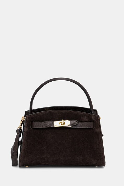 Answear.LAB torebka crossbody damska skórzana brązowa