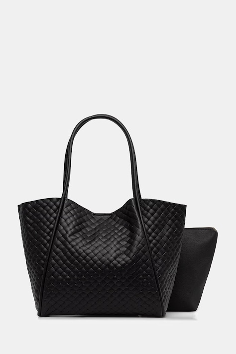 Answear.LAB torebka shopper damska skórzana czarna