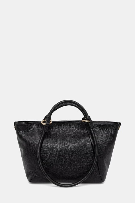 Answear.LAB torebka shopper damska skórzana czarna