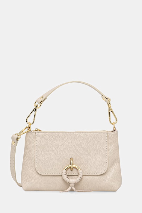 Answear.LAB listonoszka damska skórzana beżowa