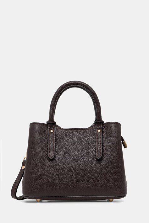 Answear.LAB torebka damska skórzana brązowa