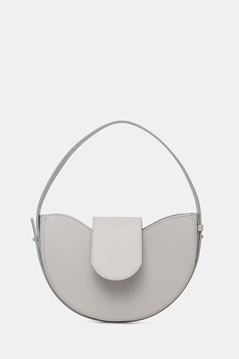 Answear.LAB torebka damska skórzana szara