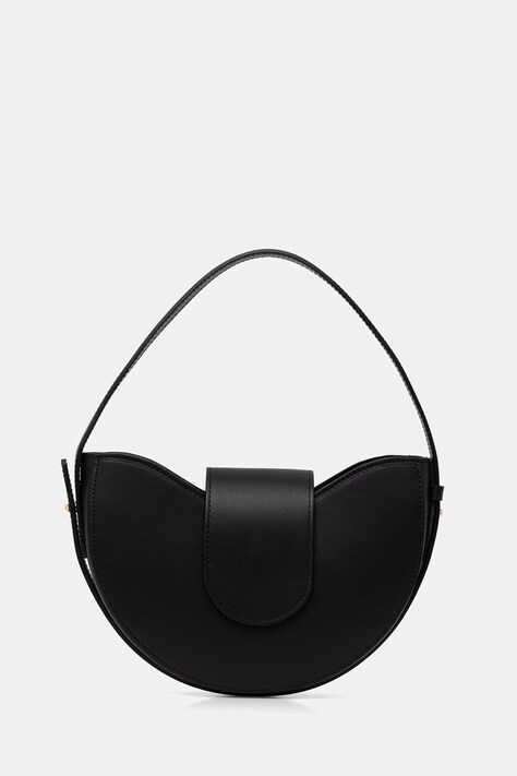 Answear.LAB torebka damska skórzana czarna