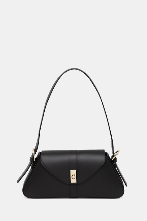 Answear.LAB Μικρή Τσάντα γυναικεία δερμάτινη μαύρη