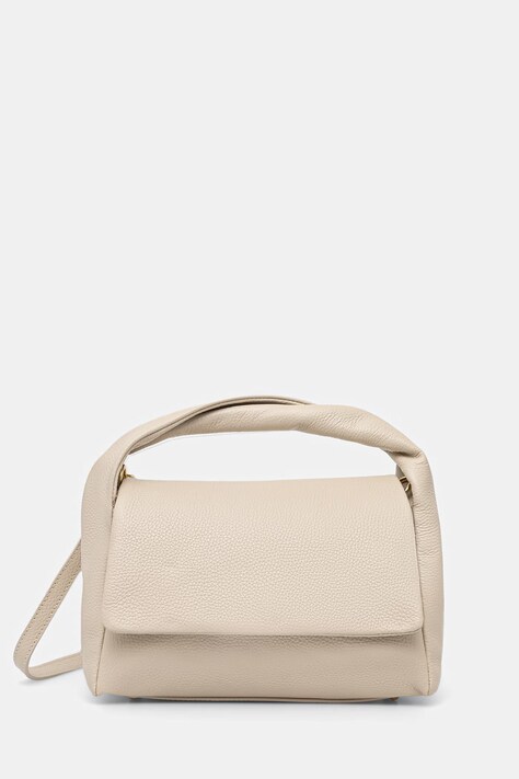 Answear.LAB torebka crossbody damska skórzana beżowa